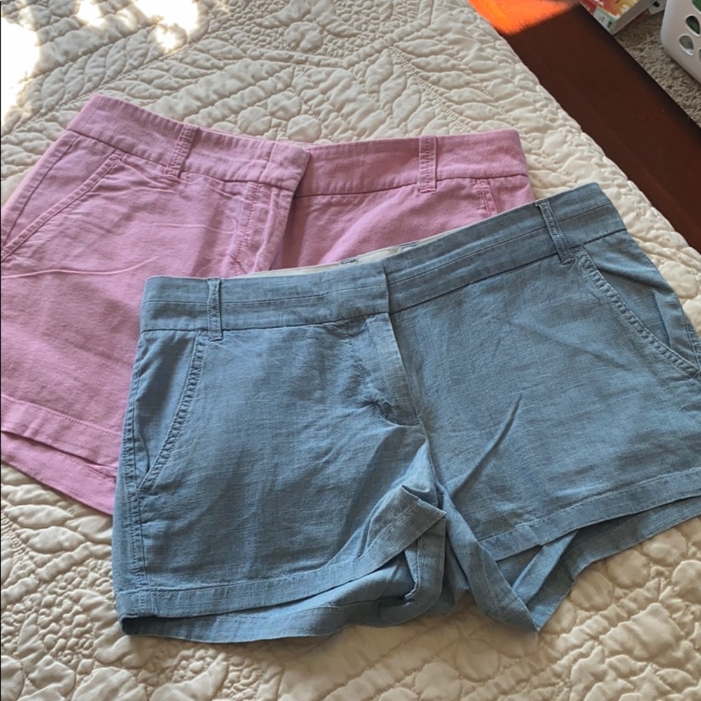 Two pairs of J.Crew shorts for one price